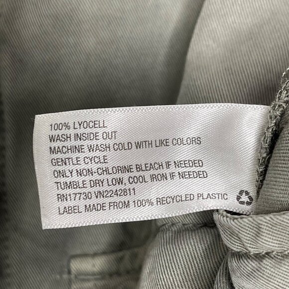 Universal‎ Thread Romper Womens S Olive Green Lyocell Sleeveless Army - Picture 5 of 10